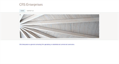 Desktop Screenshot of crsenterprisesinc.com